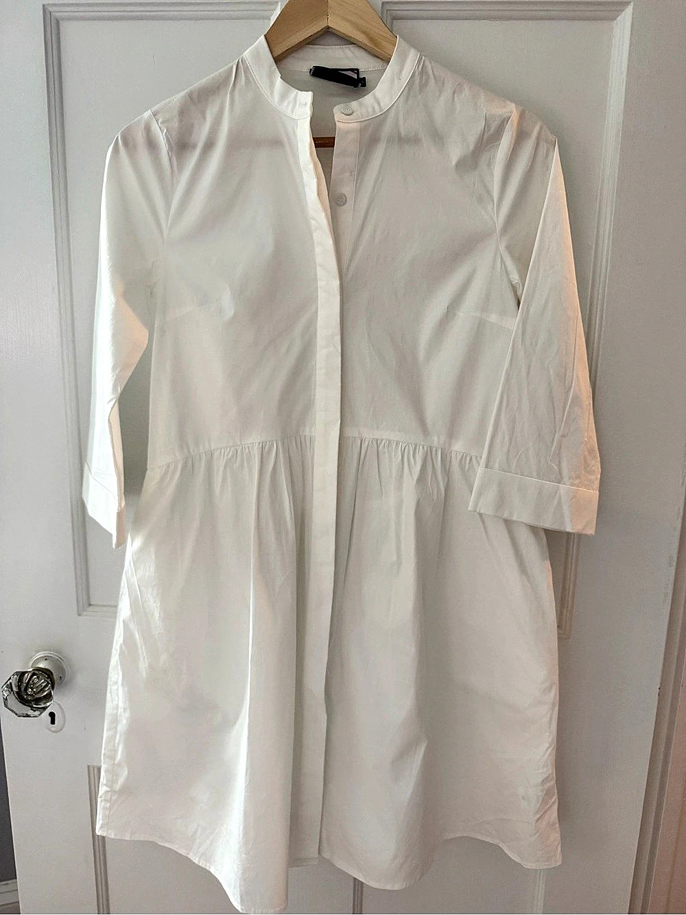 Tuckernuck Royal Shirt Dress White NEW Extra Small XS